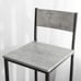 3 Pieces Home Kitchen Breakfast Bar Set Furniture Dining Set, 33.7 ”Height Table