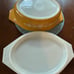 Pyrex butterfly Gold Casserole w/Lid #045