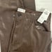 NWT Abercrombie Leather Pants