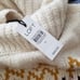 LOFT Knit Cream Pink/Blue Fair Isle Long Sleeve Turtleneck Sweater Medium