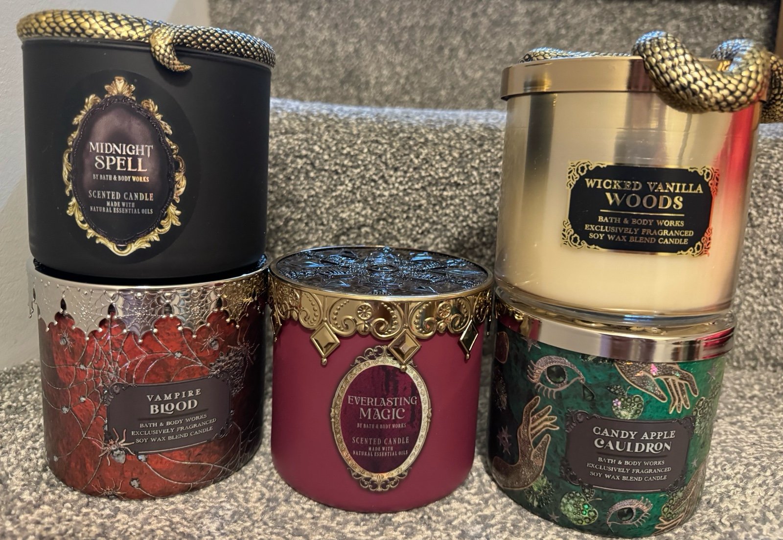 Halloween candles