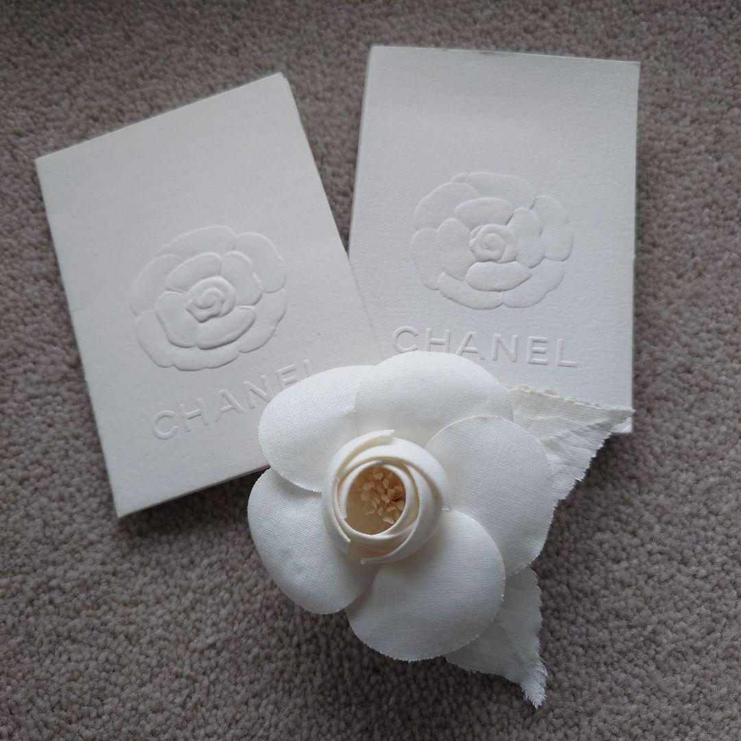 [Unused Item] CHANEL Camellia White Brooch Corsage