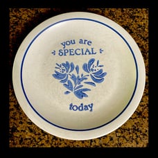 Vtg Yorktown by PFALTZGRAFF You Are Special Dinner replacement Plate
