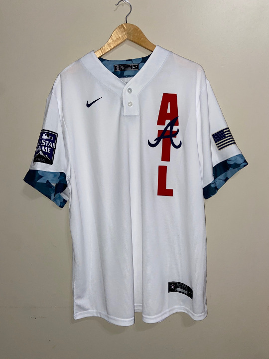 Nike Atlanta Braves 2021 MLB NL All Star Baseball Jersey Men's XL NEW T77A-AWXX