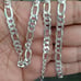 925 sterling silver figaro chain 24 inches