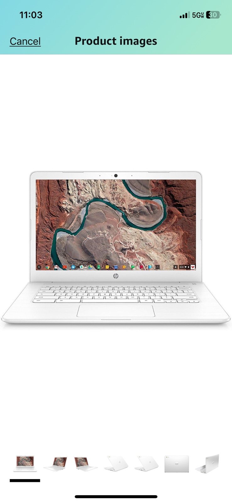 HP Chromebook OS 14 in