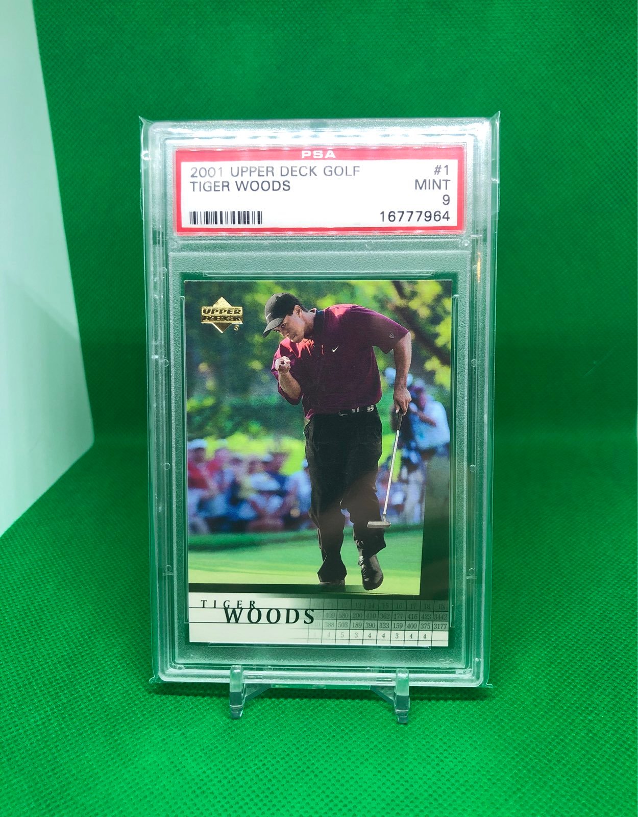 Tiger Woods RC #1 Super Hot PSA 9!