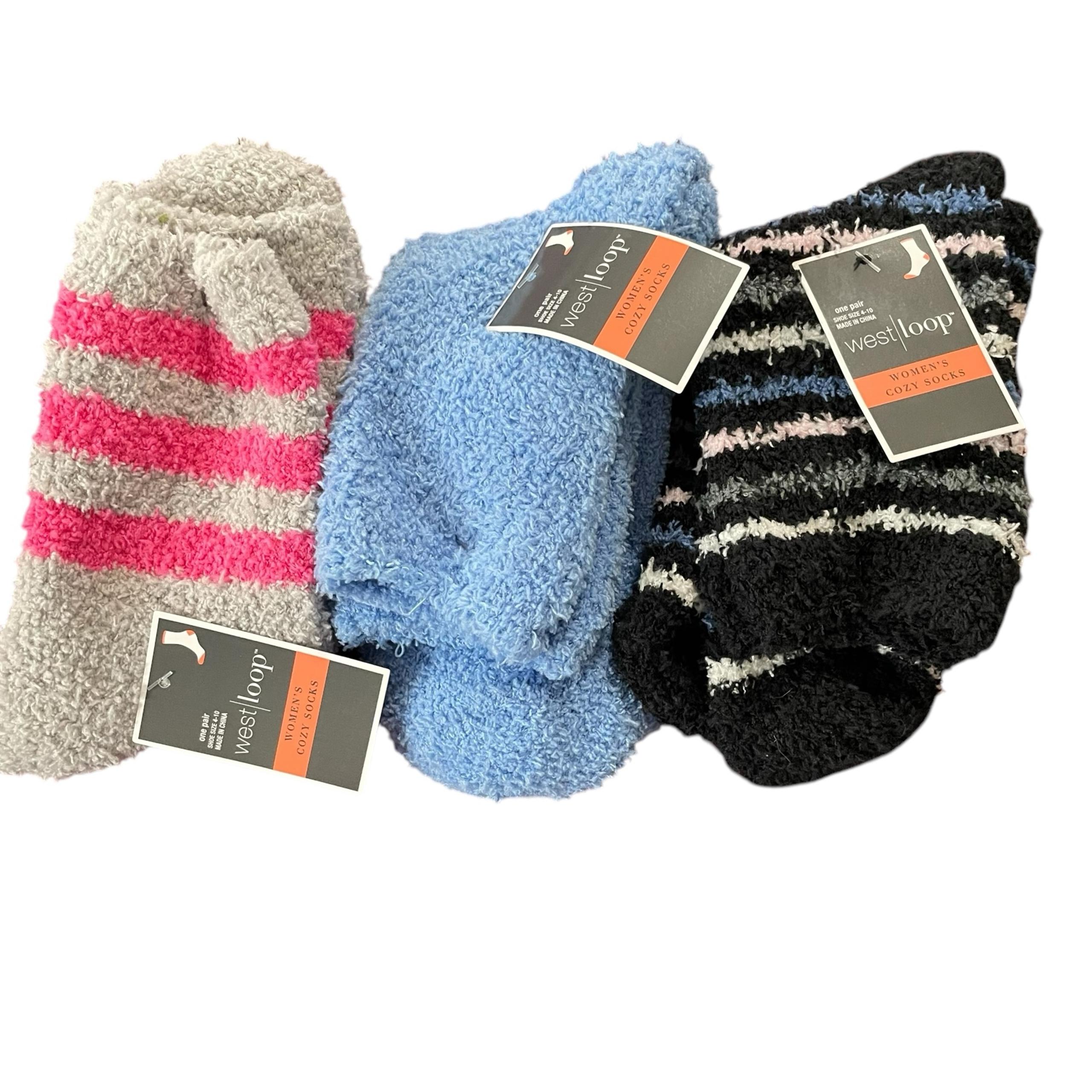 West Loop women’s cozy socks Fits Size 4-10
