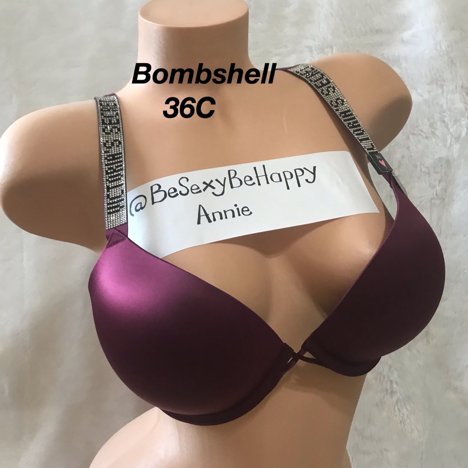 Victoria Secret Bombshell adds 2 cup push up bra size 36C