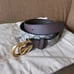 Gucci GG Buckle Leather Belt