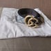 Gucci GG Buckle Leather Belt