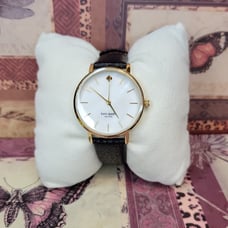 Kate Spade Watch Women's 0010 Mother of Pearl Leather New in Box Old Stock
