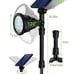 Solar Lights Outdoor Waterproof,9 Lighting Options Solar Spot Lights Pack of 8