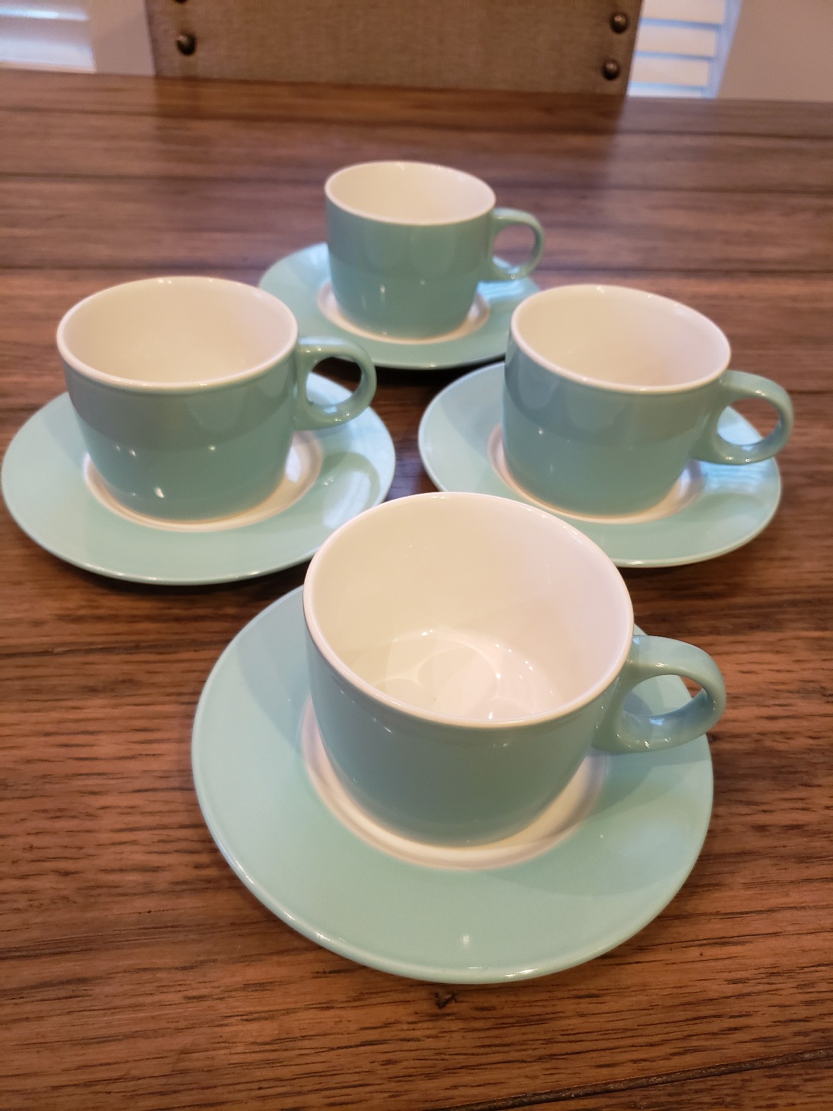 Cups and saucers