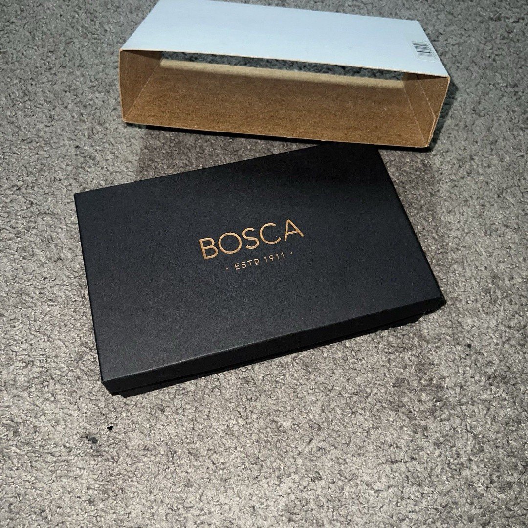 NWT Bosca Old Leather Prescription Pad Cover MSRP 70