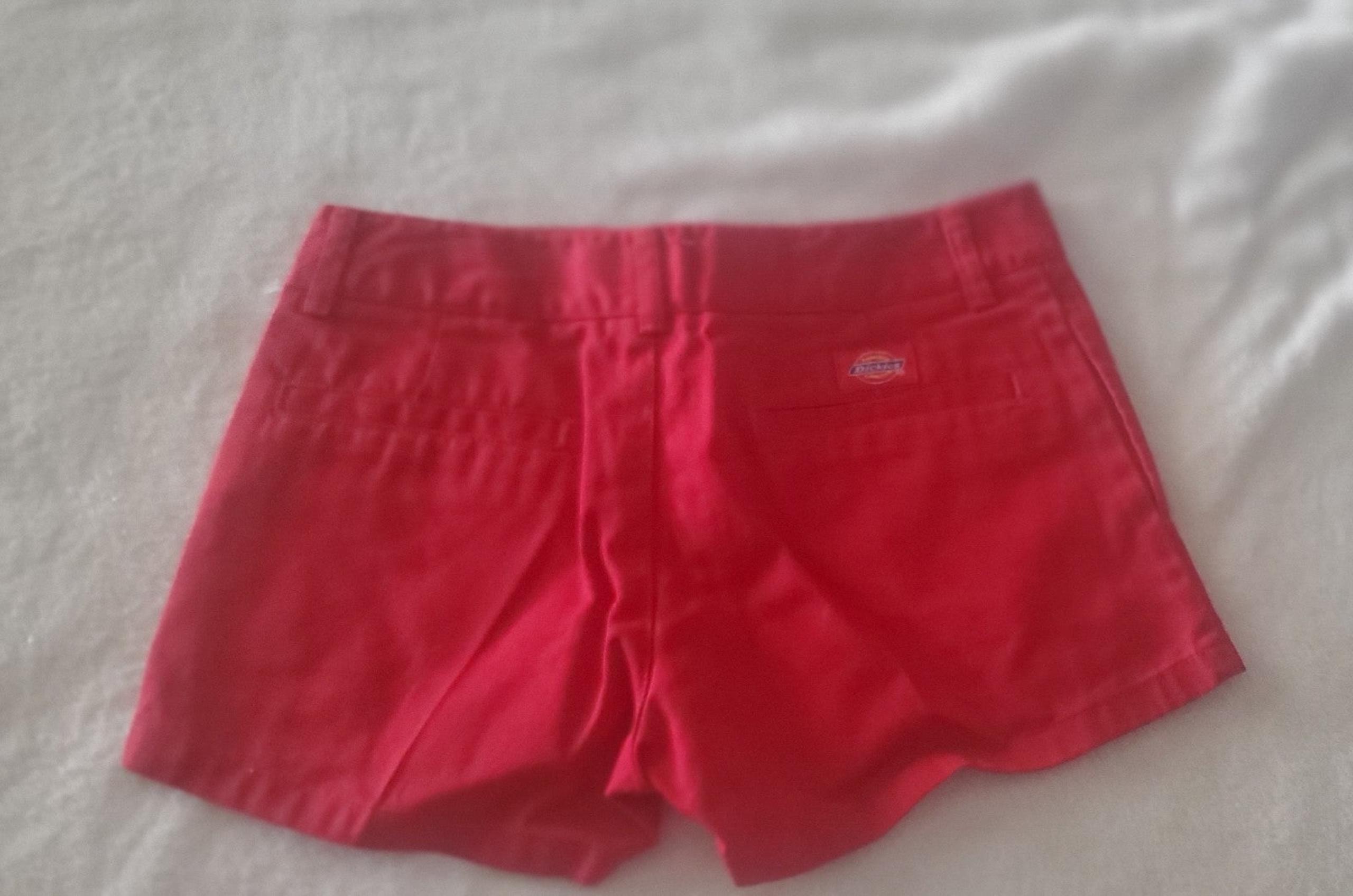 new Dickies Red Shorts Size 1 Juniors