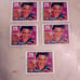 Five Elvis Presley (Full Name On Stamp) U.S. 29 Cent Postage Stamps EXCELLENT