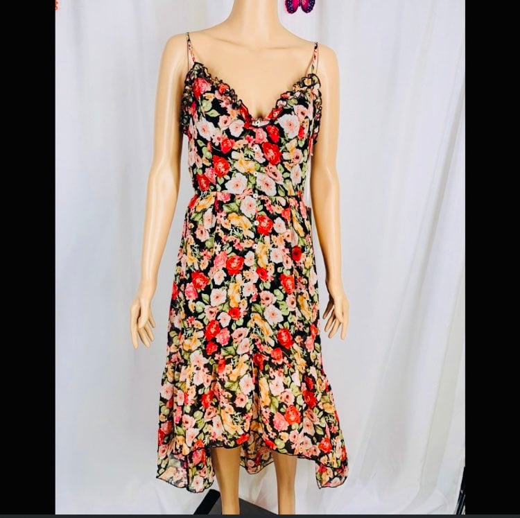 Blashe Floral High Low Dress