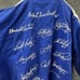 VTG Chase Authentics Jacket Mens XL Blue NASCAR Legends Signatures On Back Coat