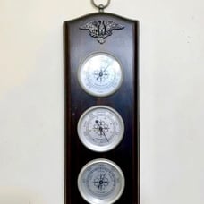 Cooper Eagle Weather Station Great Britain Thermometer Barometer Humidity Gauges