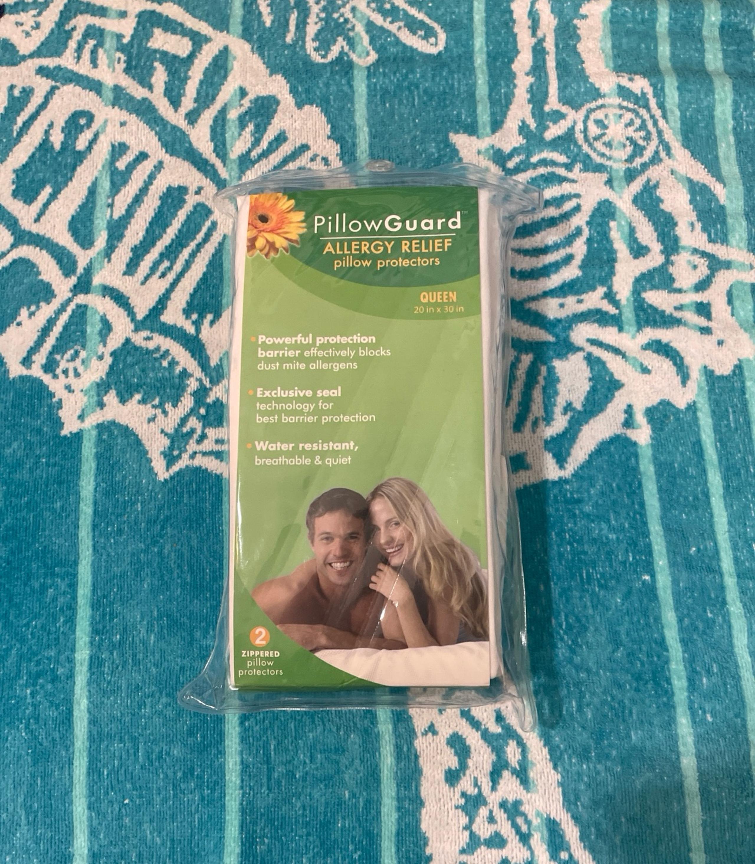 Pillow Guard Allergy Relief Pillow Cover – Hypoallergenic Protection