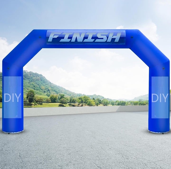 20ft Huge Inflatable Archway with Powerful Blower & Start Finish Line Banners