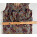 Anthropologie Elevenses Geo Safari Vest Geometric Linen Blend Women's S