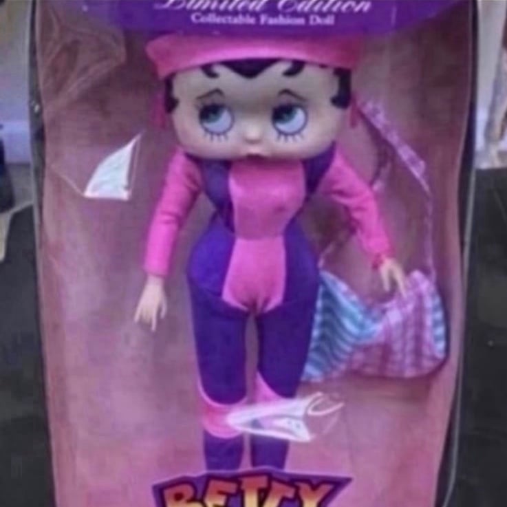 Betty Boop Vintage Fashion Dolls | Mercari