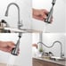 kitchen sink faucet w/ pull-out sprayer