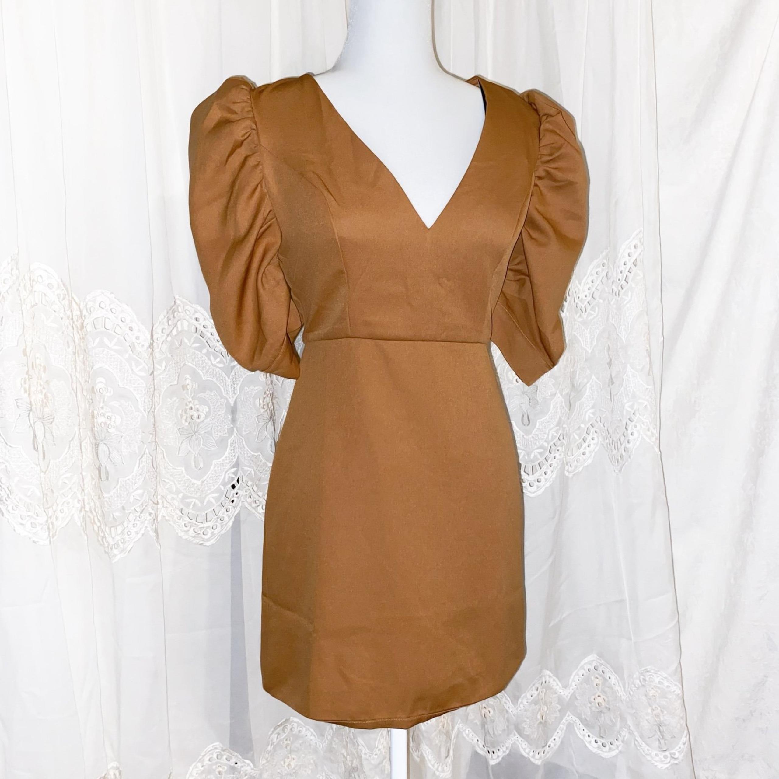 NWT Nordstrom Brand Puff Sleeve Minidress