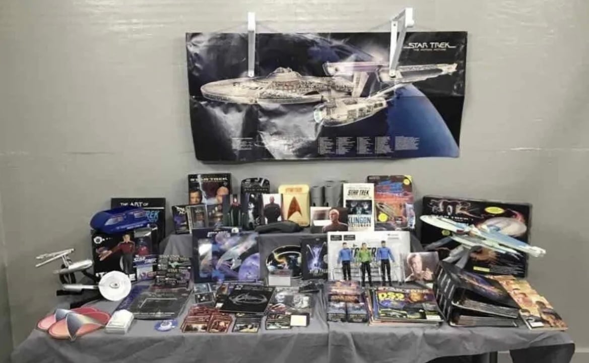 Star Trek Collection of Classic Memorabilia-Huge Lot