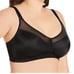 2x Playtex US4697 18 Hour Smoothing Minimizer Wirefree Bra black nude 38DDD