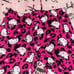Hello Kitty Pink Cheetah Print Pj Pants