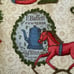 Americana Primitive George Washington Curtains 44x63 Red Blue Horse Fish Set 2