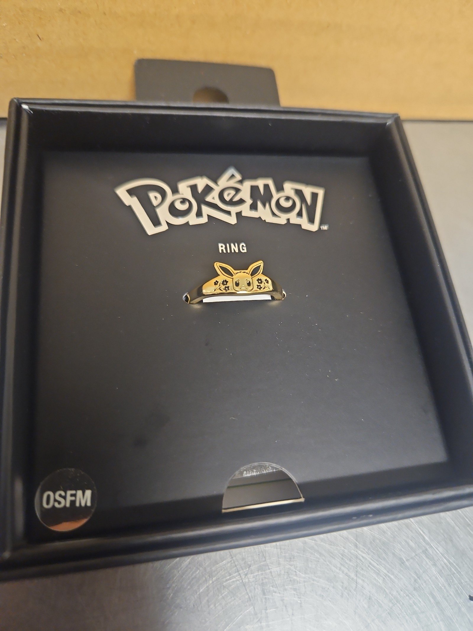 Adjustable Flower Eevee Ring Pokemon Australia