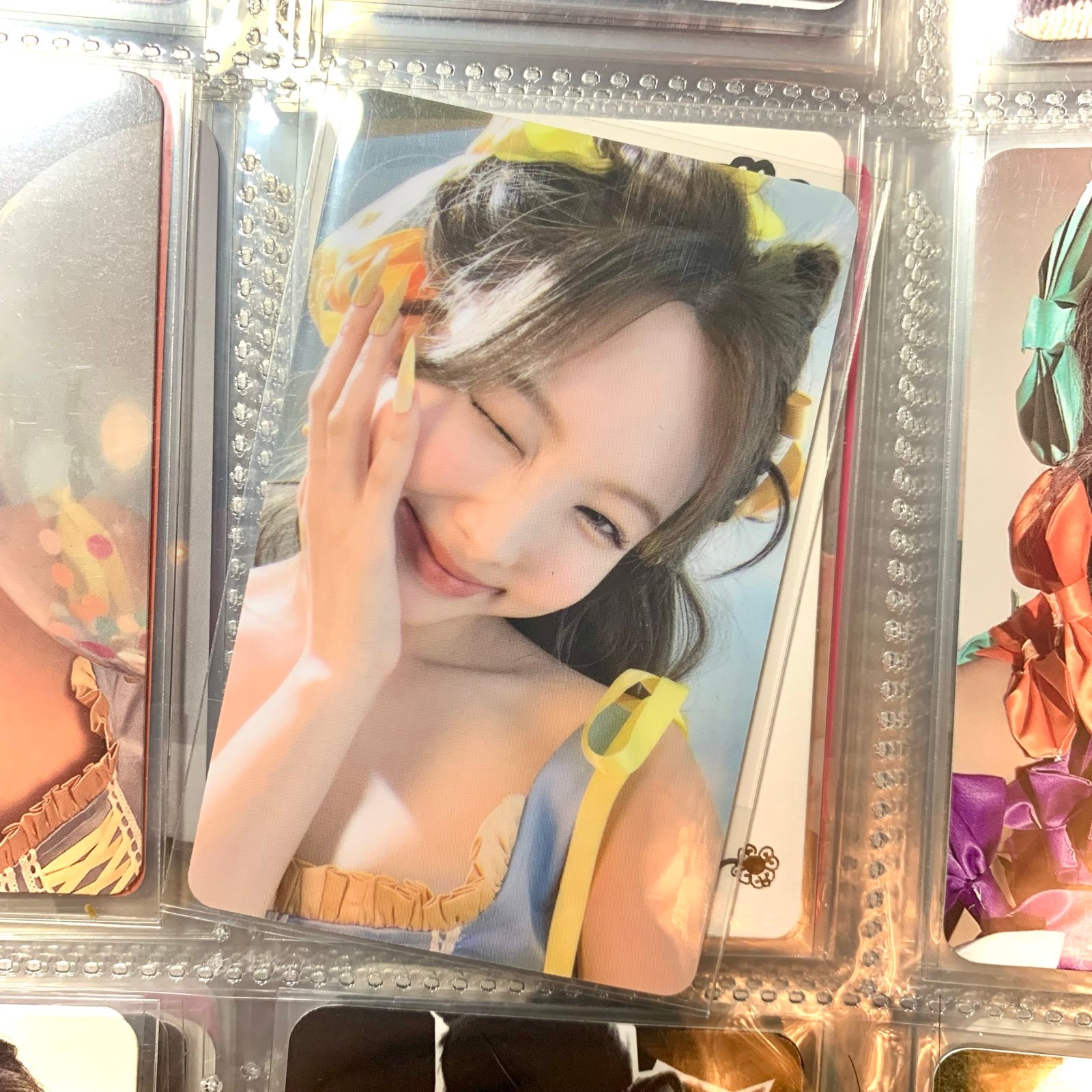 Twice nayeon im nayeon pop album withmuu lucky draw photocard