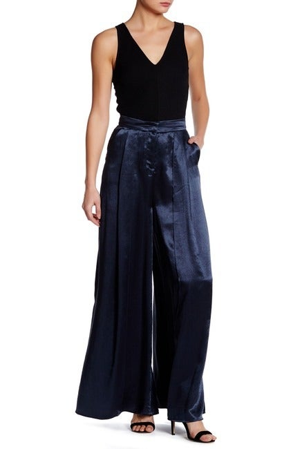 ABS by Allen Schwartz Satin Palazzo Pant