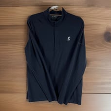 2024 Disney Parks Nike Dri-Fit Mickey 1/4 Zip Golf Shirt Pullover Men’s Size Med
