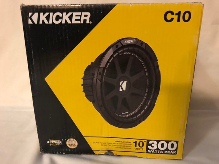 Kicker 10 subwoofer 300 watt