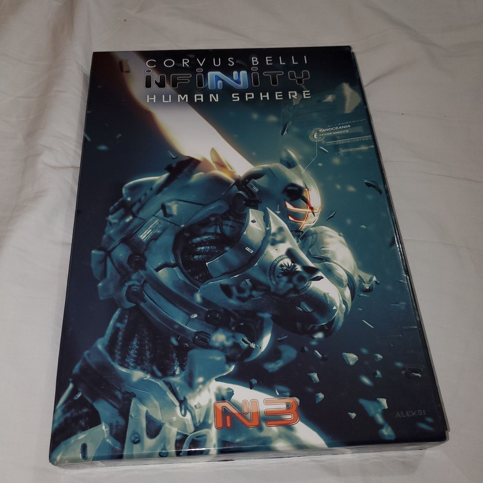 Corvus Bell Infinity: Human Sphere N3 Rulebook And Guide Book.