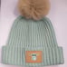 Star Wars Mandalorian the Child Adult Size Pom Beanie Green