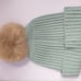 Star Wars Mandalorian the Child Adult Size Pom Beanie Green