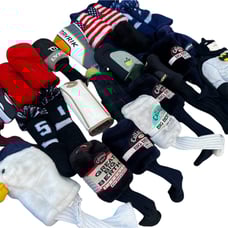 Lot of 25 Vintage Golf Club Head Covers!