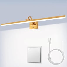 35 led Light bar Wall Sconce,Bathroom Vanity Lights Over Mirror,Plug in or Hardw