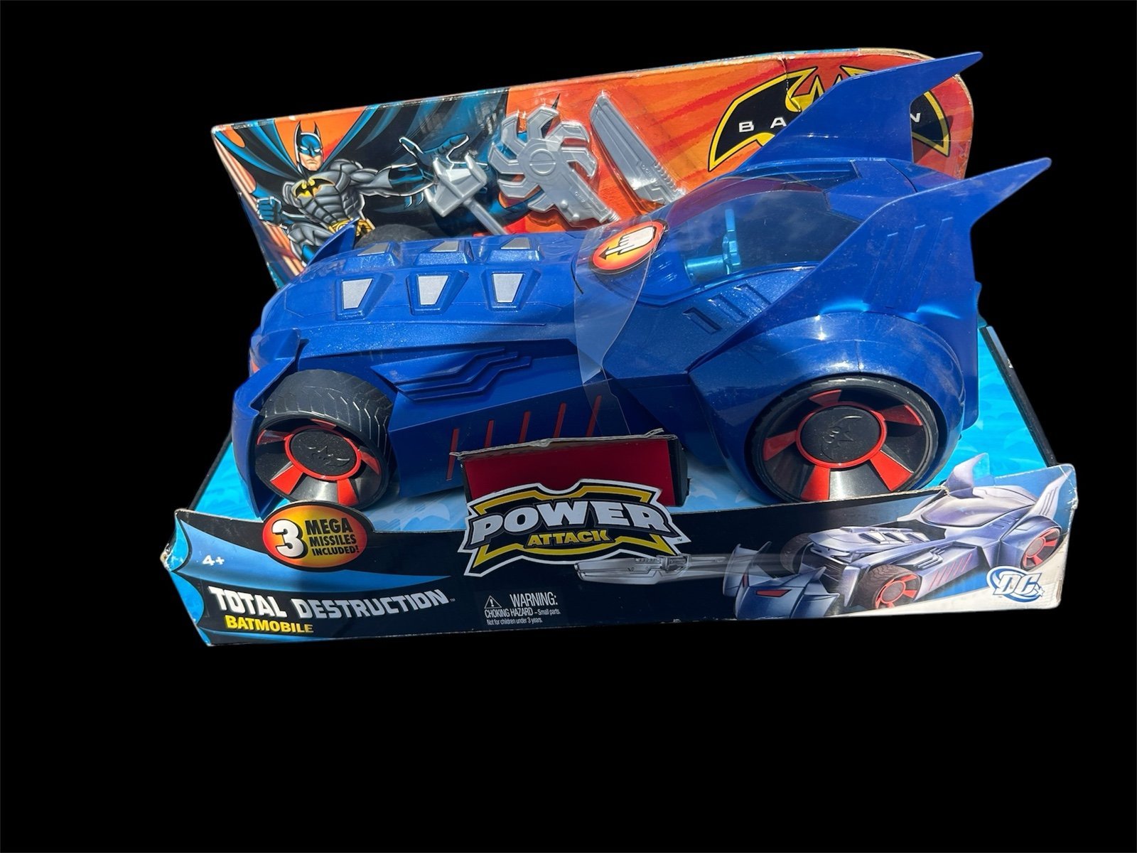 Power Attack Total Destruction Batmobile