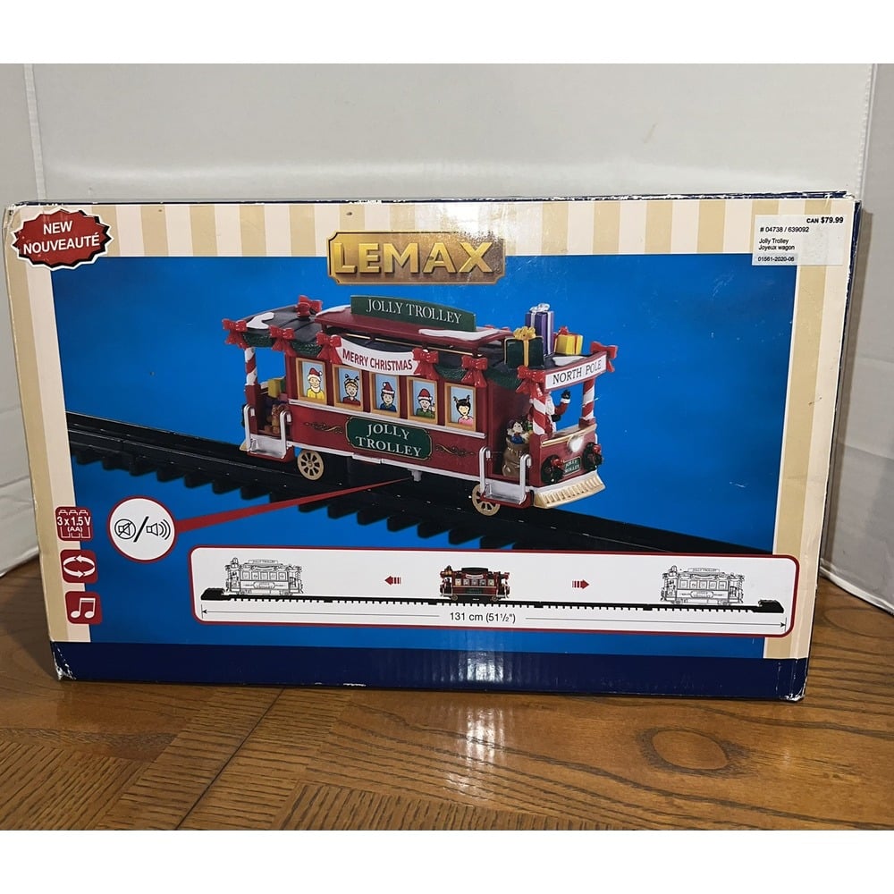 Lemax 04738 Caddington Village Sights & Sounds: Jolly Trolley 2020