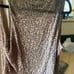 Alice + Olivia gray silver sequin beaded vest size S