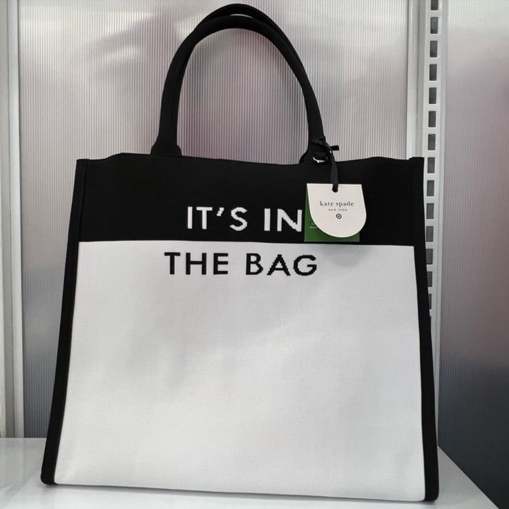 Kate Spade x Target Colorblock Knit Tote Bag