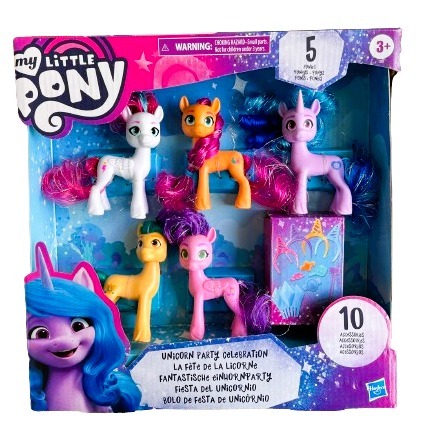 My Little Pony A New Generation Movie Unicorn Party Celebration Exclusive NEW