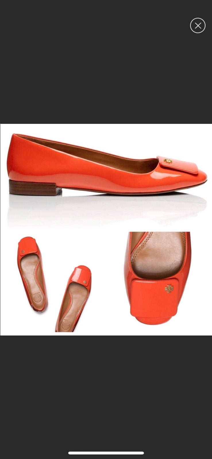 Tory Burch Yardley Patent Leather Flats